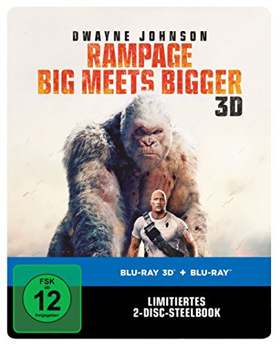  - Rampage: Big Meets Bigger 3D Steelbook (exklusiv bei Amazon.de) [3D Blu-ray] [Limited Edition]