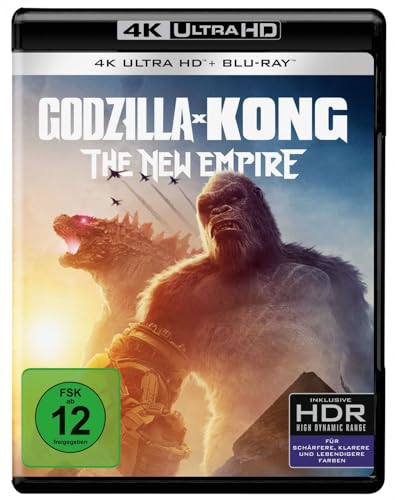 Blu-ray - Godzilla x Kong: The New Empire (4K Ultra HD) + (Blu-ray)