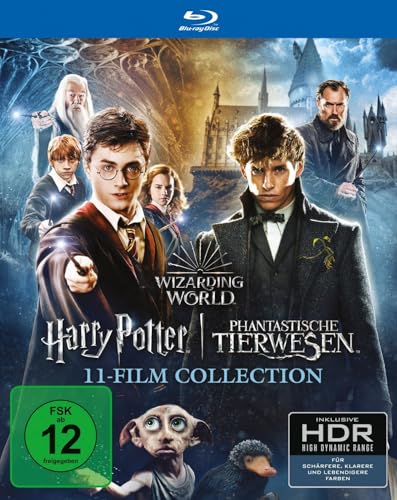 Blu-ray - Harry Potter / Phantastische Tierwesen (11 Film Collection)