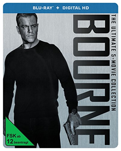  - Bourne Box 1-5 (Steelbook) (exklusiv bei Amazon.de) [Blu-ray] [Limited Edition]