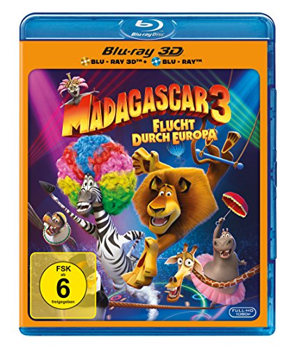  - Madagascar 3 - Flucht durch Europa [3D Blu-ray]