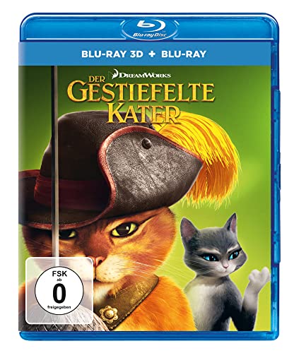 Blu-ray - Der Gestiefelte Kater 3D (  Blu-ray) (DreamWorks)