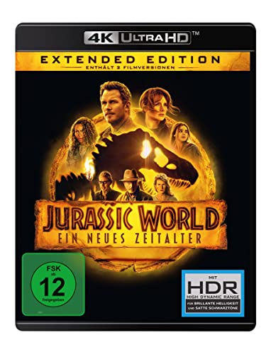 Blu-ray - Jurassic World - Ein neues Zeitalter Ultra HD (Extended Edition)