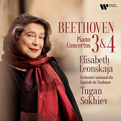 Beethoven , Ludwig van - Piano Concerto No. 4 in G Op. 58 / Piano Concerto No. 3 in C minor Op. 37 (Leonskaja, Sokhiev)