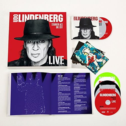 Udo Lindenberg - Stärker als die Zeit - LIVE (Super Deluxe Box 4 CD /2 BluRay/1 DVD)