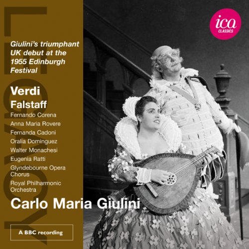 Verdi , Giuseppe - Falstaff (GA) (1955 Edinburgh Festival) (Giulini, Corena, Rovere))