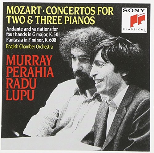 Mozart , Wolfgang Amadeus - Concertos For 2 & 3 Pianos K. 501 & K. 608 (Perahia, Lupu)