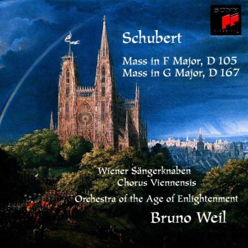 Schubert , Franz - Mass in F Major, D 105 / Mass in G Major, D 167 (Wiener Sängerknaben, Bruno Weil)