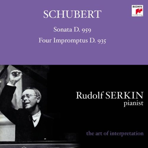 Schubert , Franz - Sonata D. 959 / Four Impromptus D. 935 (Serkin)