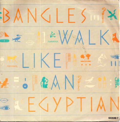 Bangles - Walk Like An Egyptian (7'') (Single) (Vinyl)