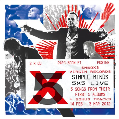 Simple Minds - 5x5 Live (Limited Edition inkl. Tour-Poster)