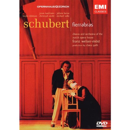 Schubert , Franz - Fierrabras (Kaufmann, Banse, Robinson, Strehl, Volle, Welser-Möst) (DVD)