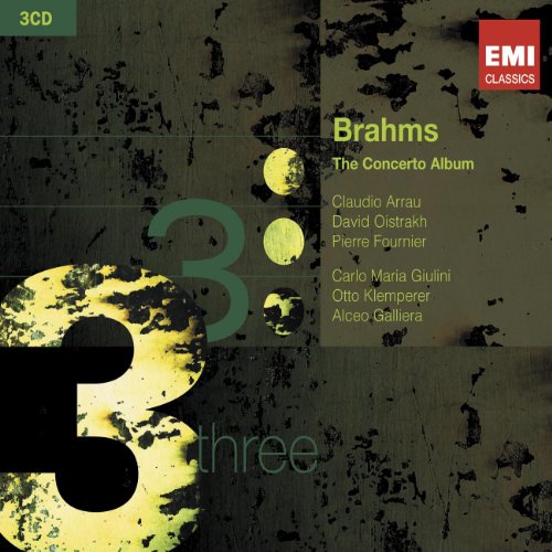 Brahms , Johannes - The Concerto Album (Arrau, Oistrakh, Fournier, Giulini, Klemperer, Galliera)