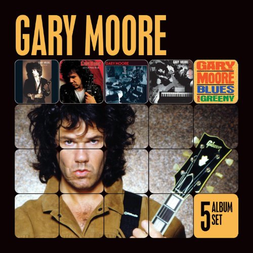 Gary Moore - 5 Album Set (Run For Cover / After The War / Still Got The Blues / After Hours / Blues For Greeny)