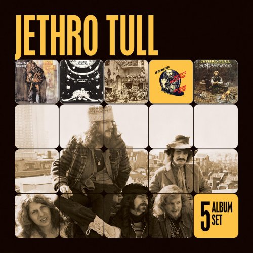 Jethro Tull - 5 Album Set (Aqualung / A Passion Play / Minstrel In The Gallery / Too Old To Rock N Roll / Songs From The Wood)