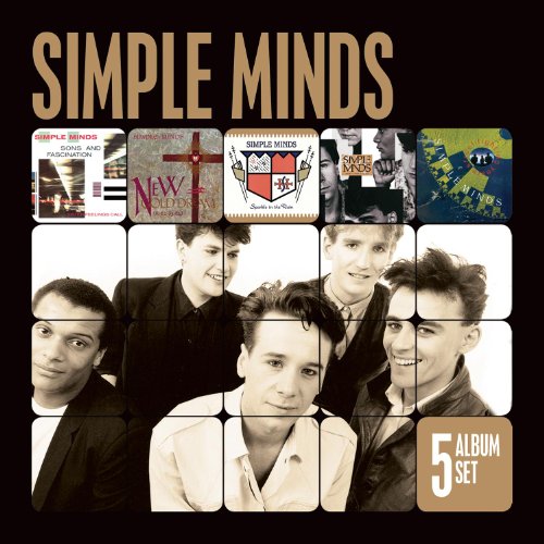 Simple Minds - 5 Album Set (Sons And Fascination / New Gold Dream / Sparkle In The Rain / Once Upon A Time / Street Fighting Years)