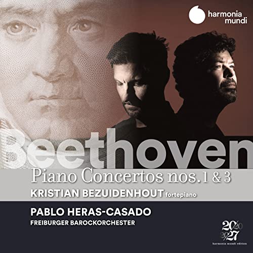 Beethoven , Ludwig van - Piano Concertos Nos. 1 & 3 (Bezuidenhout, Heras-Casado, Freiburger Barockorchester)