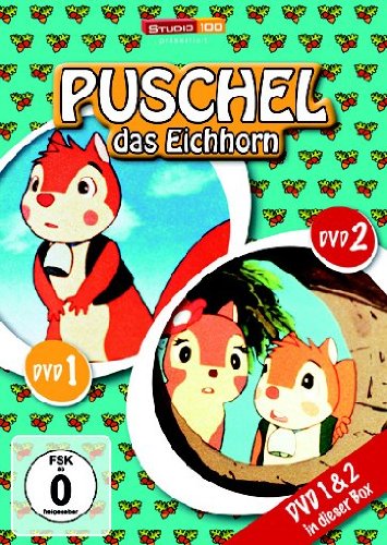  - Puschel, das Eichhorn - DVD 1 & 2 in dieser Box