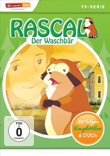  - Rascal der Waschbär - Komplettbox [6 DVDs]