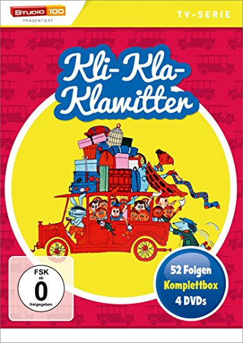 DVD - Kli-Kla-Klawitter - Komplettbox (4 DVD BOX SET)