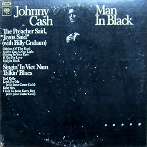 Cash , Johnny - Man In Black (Vinyl)