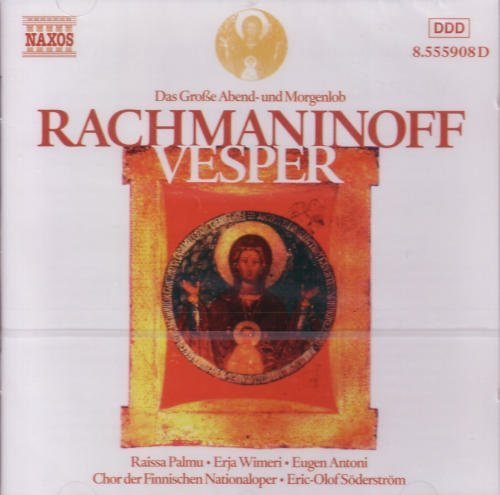 Rachmaninoff , Sergej - Vesper - Das große Abend- und Morgenlob (Palmu, Wimeri, Antoni)