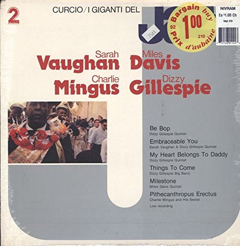 Vaughan / Davis / Mingus / Gillespie - I Giganti Del Jazz 2 (Vinyl)