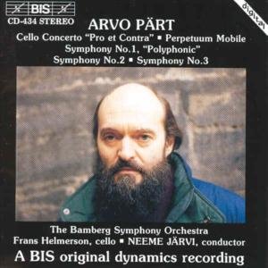 Pärt , Arvo - Cello Concerto 'Pro Et Contra' / Pepetuum Mobile / Symphony Nos. 1-3 (Järvi)