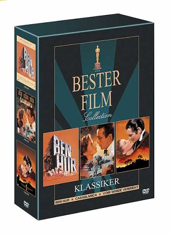 DVD - Bester Film Collection: Ben-Hur / Casablanca / Vom Winde verweht (3-DVD SET)