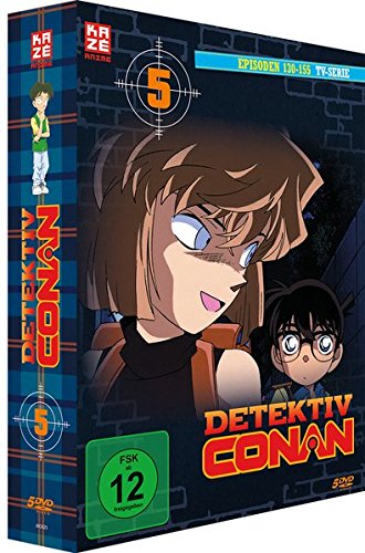 DVD - Detektiv Conan - DVD Box 5 (Episoden 130-155)