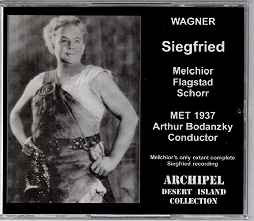 Wagner , Richard - Siegfried (GA) (Melchoir, Flagstad, Schorr, Bodanzky)