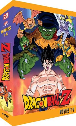 DVD - Dragon Ball Z (Box 1) (Movies 1 - 4)