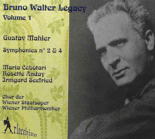 Mahler , Gustav - Symphonies No. 2 Auferstehung & 4 (Cebotari, Anday, Seefried, Walter) (Bruno Walter Legacy 1)