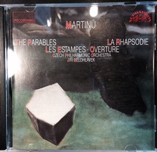 Martinu , Bohuslav - Paraboly / Rytiny (Czech Philharmonic Orchestra)