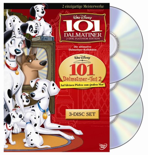  - 101 Dalmatiner - Die ultimative Dalmatiner-Collection (Doppelpack) [3 DVDs]