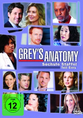 DVD - Grey's Anatomy - Staffel 6.1