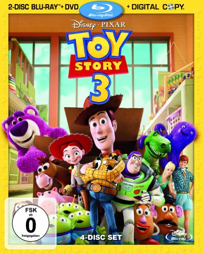  - Toy Story 3 (2-Disc Blu-ray + DVD + Digital Copy) [Blu-ray]