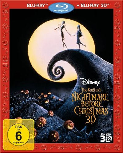 Blu-ray - Nightmare before Christmas (+ Blu-ray 3D)