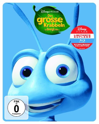 Blu-ray - Das grosse Krabbeln (A Bug's Life) (Pixar) (Disney) (Limited Steelbook Edition)