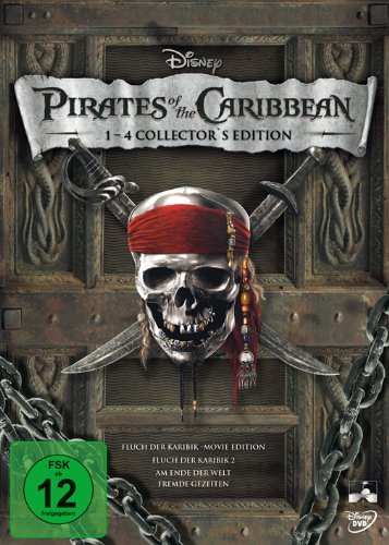  - Pirates of the Caribbean 1-4 Collection [8 DVDs]