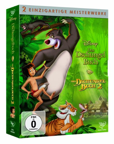 DVD - Das Dschungelbuch / Das Dschungelbuch 2 (Diamond Edition, 2 Discs)