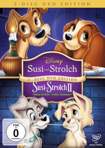  - Susi und Strolch / Susi und Strolch 2 - Kleine Strolche, großes Abenteuer (2-Disc DVD Edition)