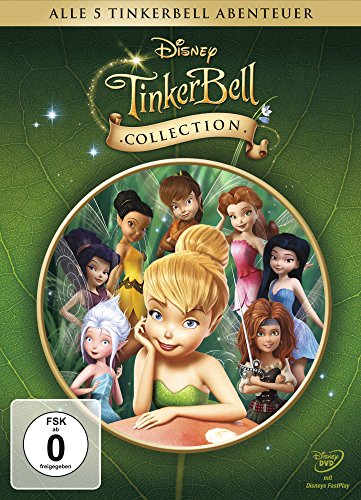  - Tinkerbell Collection - Alle 5 Tinkerbell Abenteuer (Geschenkbox, 5 Discs)