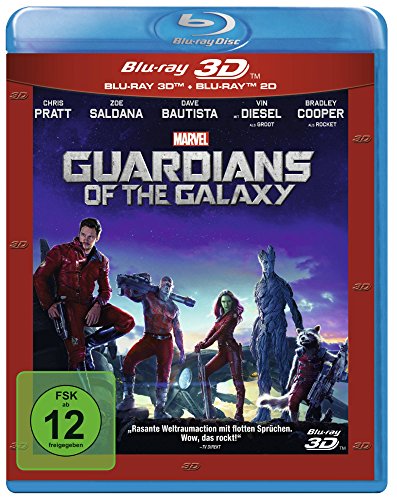 Blu-ray - Guardians of the Galaxy 3D (Marvel) (  Blu-ray)