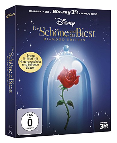  - Die Schöne und das Biest - Diamond Edition  (2D + 3D) (+ Bonus-Blu-ray)