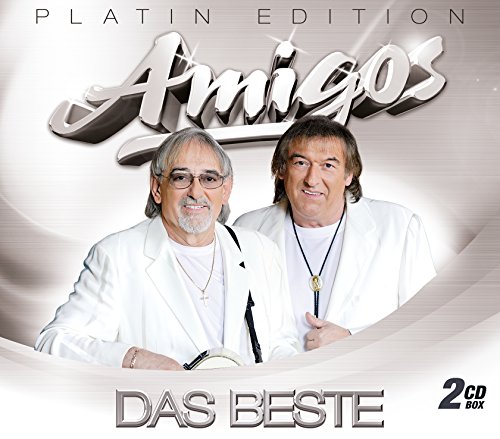 Amigos - Das Beste - Platin-Edition (2 CDs mit großen Erfolgen der Amigos) inkl. den Hits: Ich geh für dich durchs Feuer, Dann kam ein Engel, Das weiße Schiff verlässt den Hafen