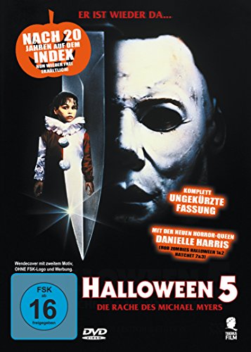 DVD - Halloween 5 - Die Rache des Michael Myers (Uncut)