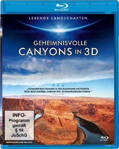  - Lebende Landschaften - Geheimnisvolle Canyons in 3D [3D Blu-ray]