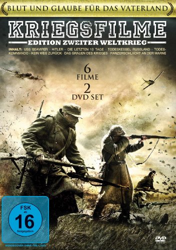 DVD - Kriegsfilme Edition - Zweiter Weltkrieg [6 DVDs]