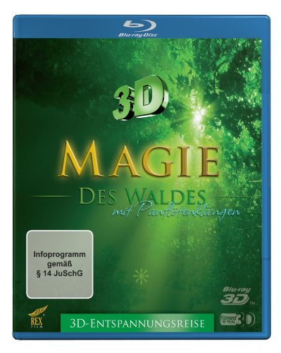  - Magie des Waldes - mit Panflötenklängen (3D) [Blu-ray]